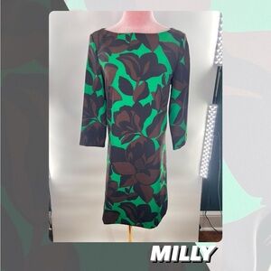 EUC Milly Floral Shift Dress